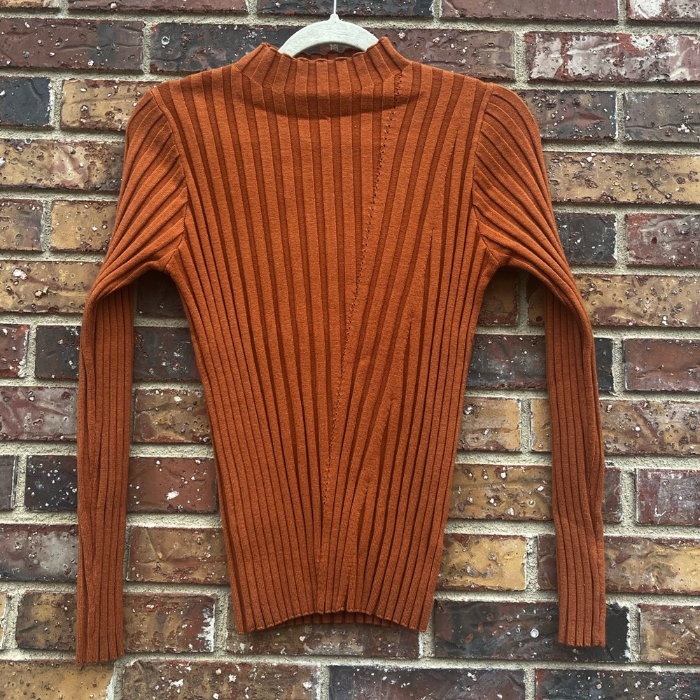 Orange Sweater